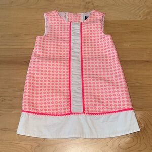 Toddler Girls Janie and Jack Pink Floral Shift Dress in size 18-24 months 🌸